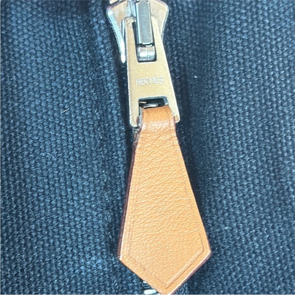 Auth Large Hermes Canvas Tote Bag - Picture 15 of 15